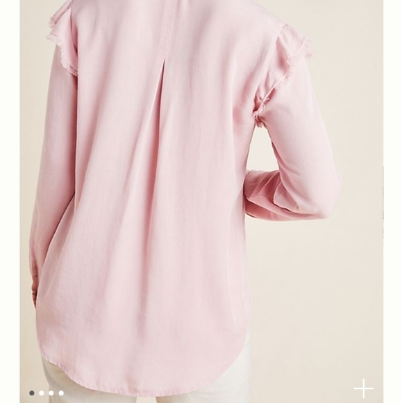 Cloth & Stone Ruffled Buttondown - Picture 5 of 5